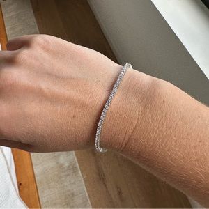 Alaia Tennis Bracelet | Silver | 3 mm by Alexa Kelley